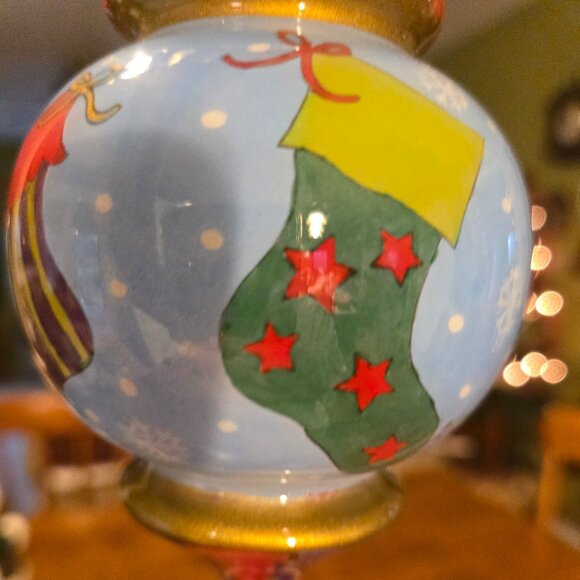 Pier 1 Li Bien Christmas Stockings Ornament - Picture 4 of 11